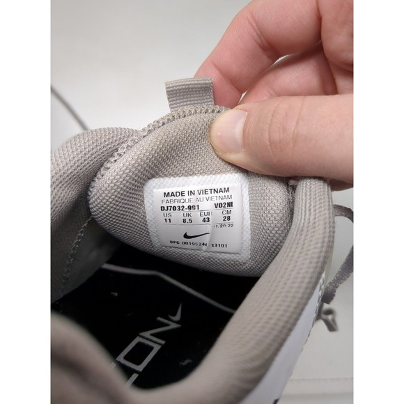 Nike Metcon 7 By You ID White Black Grey Women's‎ Size 11 DJ7032-991 NO INSERT - Picture 9 of 9